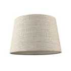 Silver Grey Jacquard Cotton Drum Lamp Shade for Lamp Base or Pendant