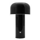 Gloss Black Modern Mushroom Style Rechargeable LED Touch Dimmable Table Lamp