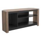 AVF Calibre Alto 1.2m TV Stand with Vertical Storage for TVs up to 60" - Rustic Oak