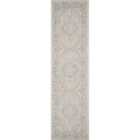 Maia Washable Orchid Floral Traditional Area Rug Non-slip -living Room Beige 060x220cm