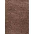 Modern Plain Soft Shaggy Rug For Living Rooms - Stylish Area Rugs Dark Beige 120xcrlcm