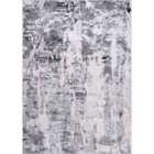Modern Styra Abstract Area Rugs Luxury For Bedroom, Living Room, And Hallway Silver 120x170cm