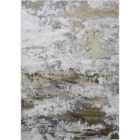Onyx Modern Abstract Area Rug ? Stylish Sprayed Design For Elegant Interiors Gold 160x230cm