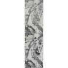 Picasso Modern Abstract Area Rug ? Waterflow-inspired Design For Trendy Home D?cor Silver 060x220cm