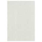 Avior Washable Plain Living Room Area Rug - Loop Pile Pebble Design Cream 200x290cm