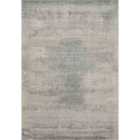 Maia Washable Mist Abstract Area Rug Non-slip Living Room - Hallway Grey 160x240cm