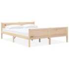 vidaXL Bed Frame Solid Pinewood 160x200 cm (322100)