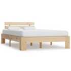 vidaXL Bed Frame Solid Pine Wood 120x200 cm (283162)
