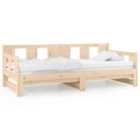 vidaXL Pull-out Day Bed Solid Wood Pine 2x(90x190) cm (820292)