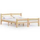 vidaXL Bed Frame Solid Pinewood 140x200 cm (322064)