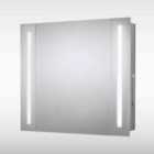 Sensio Finlay Single Door LED Cabinet Mirror - 600x650x105mm - Cool White