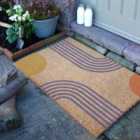 Colour Abstract Doormat (90 X 60Cm)