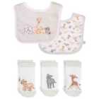 Wrendale Designs 'Little Savannah' African Animal Bibs & Socks Set