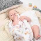 Wrendale Designs Little Savannah Baby Blanket - White