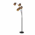 Lucide Rankos Floor Lamp - 5Xe14 - Black