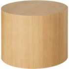 TecTake Coffee Tables Danny - 2 piece set, round, oak effect - Light Oak