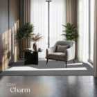 TecTake Rug Zonelle - short pile and ultra-soft, rectangular or round - Grey, 120x170x1.5cm