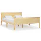 vidaXL Bed Frame Solid Wood Pine 140x200 cm (322177)