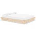 vidaXL Bed Frame Solid Wood 140x190 cm (819952)