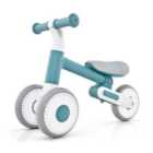 Costway Baby Balance Bike Toddler Walker Training Bicycle With Adjustable Seat-blue