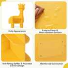 Costway Kids Toy Storage Organizer With Anti-toppling System For Play Room Nursery Kindergarten-yellow