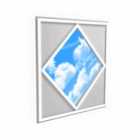 Ener-j 60X60Cm Diamond Sky & Cloud Ceiling LED Panel Light - 70W, Cool White (6500K)(pack Of 4)