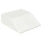 Costway Leg Elevation Pillow With Washable Cover For Sleeping-white