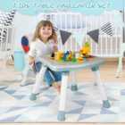 Costway 6-in-1 Baby High Chair With 5-point Harness And Removable Tray-colourful