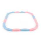 Costway Kids Balance Beams 20 Pieces Stepping Stones With Bottom Mats-macaron Pink