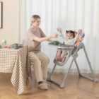 Costway Baby Highchair With Removable Tray For 6-36 Months-multicolor
