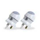 Dreambaby Auto Swivel LED Night Lights - 2 Pack