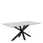 Furniture To Go Heaven Dining Table in Ceramic White 160x75.5cm