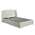 Home Source Tahoe Double 4Ft6 Velvet Bed