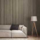 Acoustic Slat Wall Walnut Wood Panel - 22 x 600 x 2400mm
