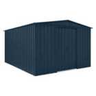 Mercia Globel 10 x 12 Apex Grey Metal Shed
