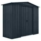 Mercia Globel 8 x 3 Apex Grey Metal Shed
