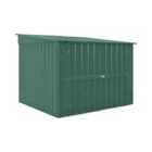 Mercia Globel 6 x 6 Green Metal Bike Shed