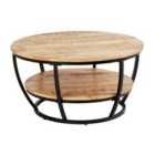 Home Source Albany Round Coffee Table