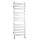 Towelrads Perlo Designer Towel Radiator, 1200x500mm - White