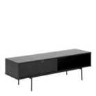 Furniture To Go Angus Tv Unit With 1 Sliding Door In Black