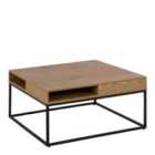 Furniture To Go Willford Coffee Table In Oak & Black