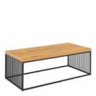 Furniture To Go Strington Coffee Table In Black And Oak