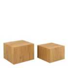 Furniture To Go Dice Coffee Table Set On Oak