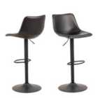 Furniture To Go Oregon Bar Stool In Black