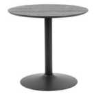 Furniture To Go Ibiza Small Round Café Table In Black