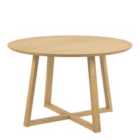 Furniture To Go Malika Round Dining Table In Oak