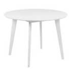 Furniture To Go Roxby Round Dining Table In White