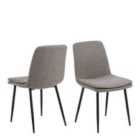 Furniture To Go Becca Dining Chair In Light Brown Set Of 4