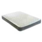 Starlight Beds Memory Foam Hybrid Spring Mattress - 7.25" Deep, Supportive Coil Spring Core - 4ft6 Double (135cm x 190cm)