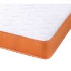 eXtreme comfort ltd Shorty Memory Foam Sprung Mattress - Coil Springs & Memory Foam Layer - European Small Single (80cm x 200cm)